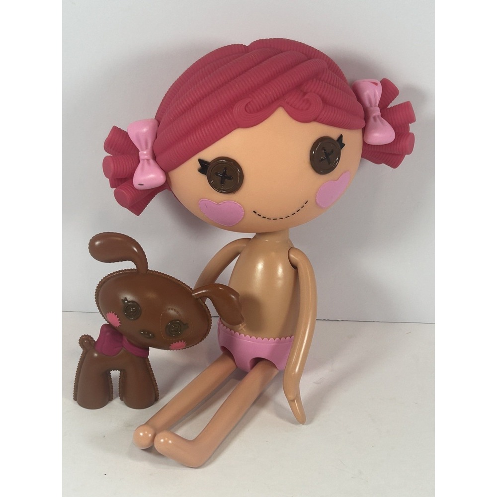 Lalaloopsy Toffee Cocoa Cuddles Full Size Doll 12" with pet RARE 2011